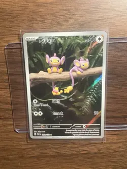 Pokemon TCG Aipom Paradox Rift 211/182 Holo - Image 1