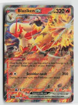 Pokemon - Blaziken ex - 024/159 SV09: Journey Together - Double Rare - NM - Image 1
