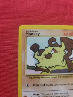 Pokemon: Mankey #81/110 Legendary Collection 2002 Vintage Non-holo - LP - L22 - Image 4