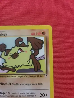 Pokemon: Mankey #81/110 Legendary Collection 2002 Vintage Non-holo - LP - L22 - Image 5