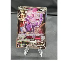 Pokemon tcg Genesect V Fusion Strike Holo Full Art Ultra Rare 255/264 English 1… - Image 1