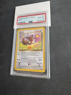 Eevee 51/64 PSA 10 GEM MINT Pokemon Jungle Unlimited 1999 - Image 4