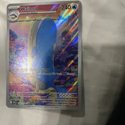 Pokemon TCG Wailord 162/159 Journey Together Illustration - Image 1