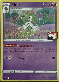 1X ❤ SWIRL Kirlia Cosmos Holo Pokemon Prize Pack Series 3 NM 068/195 SHIP IMM. - Image 1