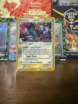 Pokemon TCG: Gyarados Reverse Holo Holon Phantoms (Delta Species) 8/110 NM- - Image 1