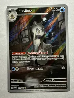 Pokemon TCG Froslass 174/167 Twilight Masquerade Holo Illustration Rare NM - Image 1
