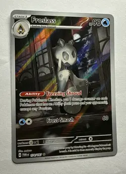 Pokemon TCG Froslass 174/167 Twilight Masquerade Holo Illustration Rare NM - Image 2