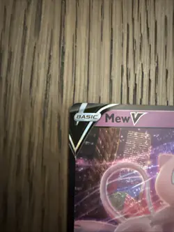 2023 Pokemon Crown Zenith Mew v #060 Extended Art Holo Rare - Image 2