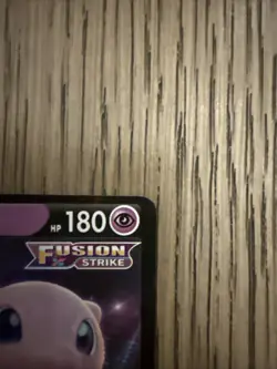 2023 Pokemon Crown Zenith Mew v #060 Extended Art Holo Rare - Image 5