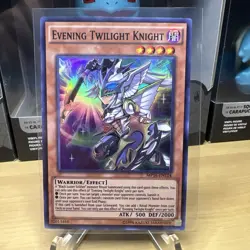 Yu-Gi-Oh! TCG Evening Twilight Knight MP16-EN124 Super Rare - Image 1