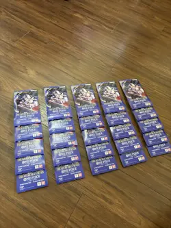 One Piece TCG The Azure Sea’s Seven OP-14 Sleeved Booster Pack Lot Of 25 - Image 1