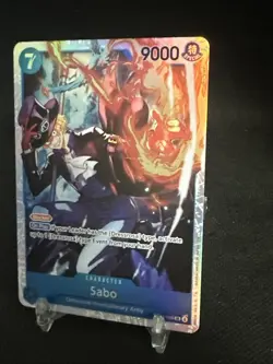 Sabo OP15-046 SR One Piece TCG OP15 Foil English Adventure On Kami's Island - Image 2