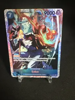 Sabo OP15-046 SR One Piece TCG OP15 Foil English Adventure On Kami's Island - Image 4