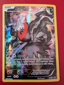 Darkrai XY114 Holo Full Art Promo Pokemon Card Great Condition - Image 1