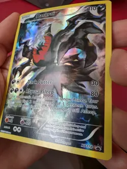 Darkrai XY114 Holo Full Art Promo Pokemon Card Great Condition - Image 5