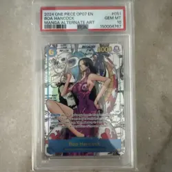 2024 ONE PIECE OP07-500 YEARS IN THE FUTURE #051 BOA HANCOCK PSA 10 - Image 1