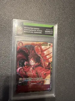 One Piece CCG Monkey.D.Luffy ST01-012 SR Awakening of the New Era NM Condition - Image 1