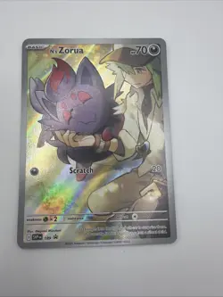 N's Zorua 189 Sv: Scarlet & Violet Promo Cards Holo - Image 1