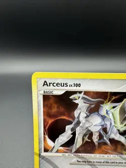Pokemon TCG Arceus Rare LV100 Holo Card AR9 NM Condition - Image 2