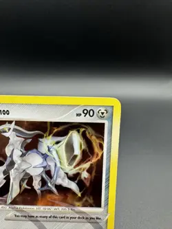 Pokemon TCG Arceus Rare LV100 Holo Card AR9 NM Condition - Image 3
