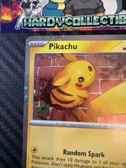 Pikachu 051 /162 Pokemon Day 2026 Stamp Promo Card 30th Anniversary Cosmos Swirl - Image 2