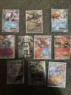 Pokemon TCG Lot Of 10 XY & Black And White Era Ex Cards Ultra Rare - Image 1
