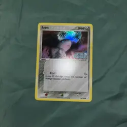 Aron (44/100) EX Crystal Guardians STAMPED Reverse Holo Pokemon Card! NM!!!!!!!! - Image 2