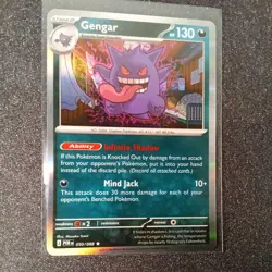 Pokemon Gengar 050/088 Perfect Order ME03 Rare Holo TCG Card NM/M - Image 1