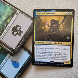 Commander Magic Deck 100 Cards = Completed Whole *Vren the Relentless RATS Tribe - Image 1