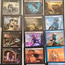 Commander Magic Deck 100 Cards = Completed Whole *Vren the Relentless RATS Tribe - Image 5