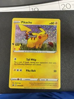 Pikachu SWSH039 SWSH: Sword & Shield Promo Cards Holo - Image 1