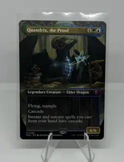 Quandrix, the Proof 286 M (Borderless) Secrets of Strixhaven NM - Image 1