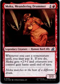 Moku, Meandering Drummer U Avatar: The Last Airbender: Eternal-Legal 122 NM - Image 1