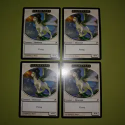 Elemental Token x4 Lorwyn 4x Magic the Gathering MTG - Image 1