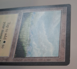 Plains MP MTG Magic the Gathering Beta Basic Land (A) - Image 3