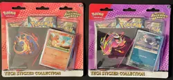 Pokemon Ascended Heroes Tech Sticker Collection Set (Charmander & Gastly) SEALED - Image 1