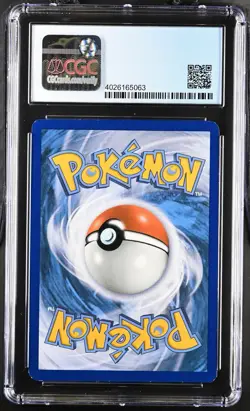 2015 POKEMON XY DOUBLE CRISIS #15 FULL ART/TEAM MAGMA'S GROUDON EX cgc 8 - Image 2