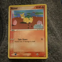 Pokemon Numel 59/100 EX Crystal Guardians Common Stamped 2006 50 HP English - Image 1