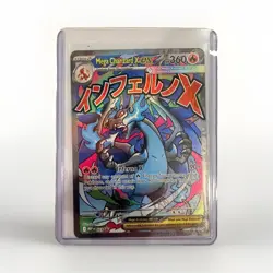 Pokemon Mega Charizard X EX Full Art Promo Holo 023 Mega Evolution 360 HP - Image 1