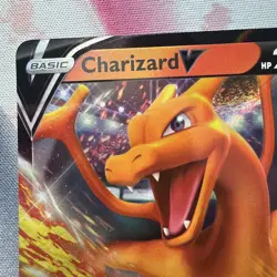 Pokemon TCG Charizard V 019/189 Swsh03: Darkness Ablaze Holo NM - Image 2