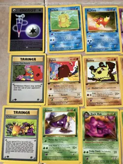 Pokemon TCG Team Rocket 1st Edition Lot - Image 2