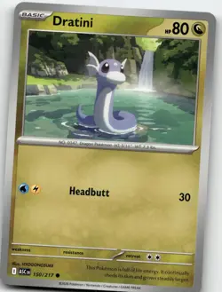 DRATINI 150/217 COMMON ME: ASCENDED HEROES POKEMON NEAR MINT - Image 2