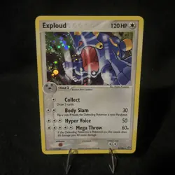 Pokemon Exploud 3/106 Holo 2005 Ex Emerald Lightly Played - Image 2