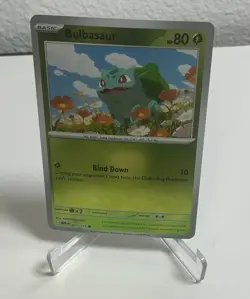 Bulbasaur (Reverse Holo) - ME01: Mega Evolution 001/132 NM Pokemon TCG - Image 1
