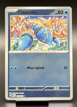 Clauncher 037/132 Pokemon Reverse Holo Mega Evolution NM - Image 1