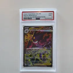 Pokemon Mega Gengar ex 284/217 Ascended Heroes Holo SIR PSA 9 - Image 1