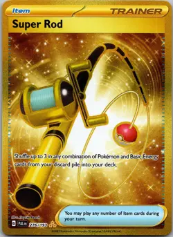 Super Rod 276/193 Hyper Rare Paldea Evolved Pokemon Near Mint - Image 1