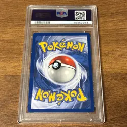 2000 POKEMON PROMO BLACK STAR POKEMON LEAGUE #18 TEAM ROCKET'S MEOWTH PSA 9 - Image 2