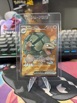 Pokemon TCG Golem EX 189/165 Scarlet & Violet 151 Ultra Rare Full Art - Image 1