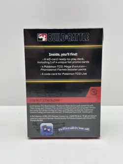 Pokemon TCG: Phantasmal Flames - Build & Battle Box New Sealed - Image 2